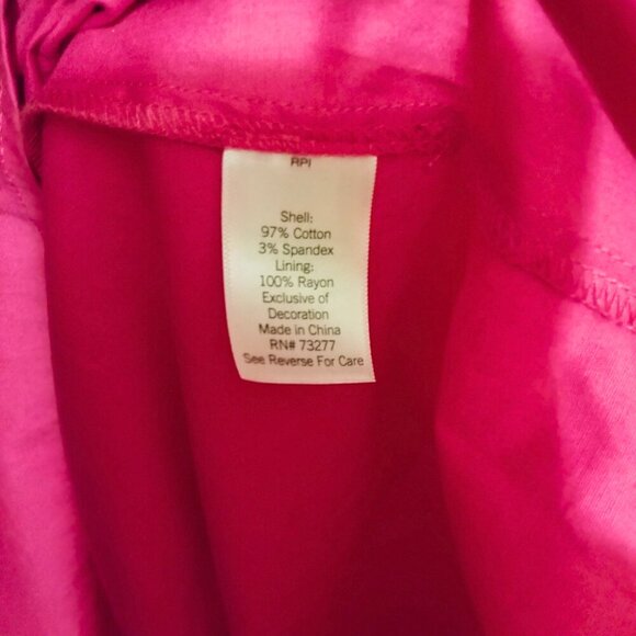 Nine West Pink Halter Dress Midi Length Size XXL - Picture 5 of 6